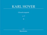 Choralvorspiele No. 2, Op. 57 Organ sheet music cover